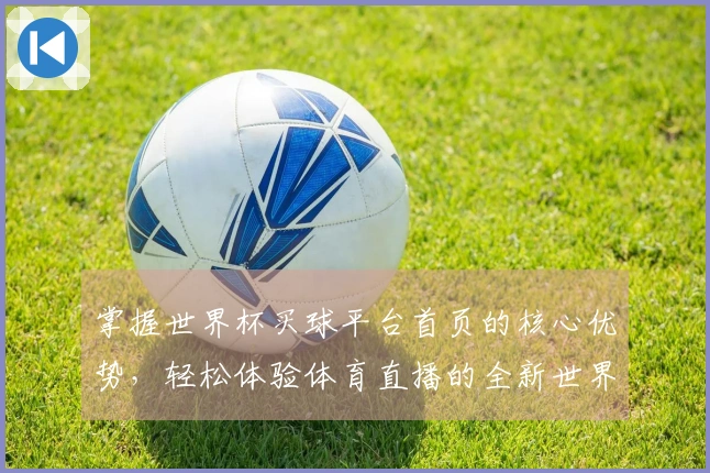 掌握世界杯买球平台首页的核心优势，轻松体验体育直播的全新世界