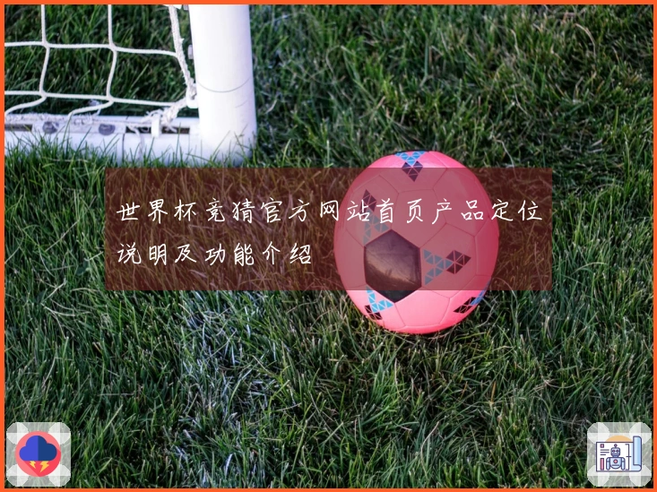 世界杯竞猜官方网站首页产品定位说明及功能介绍