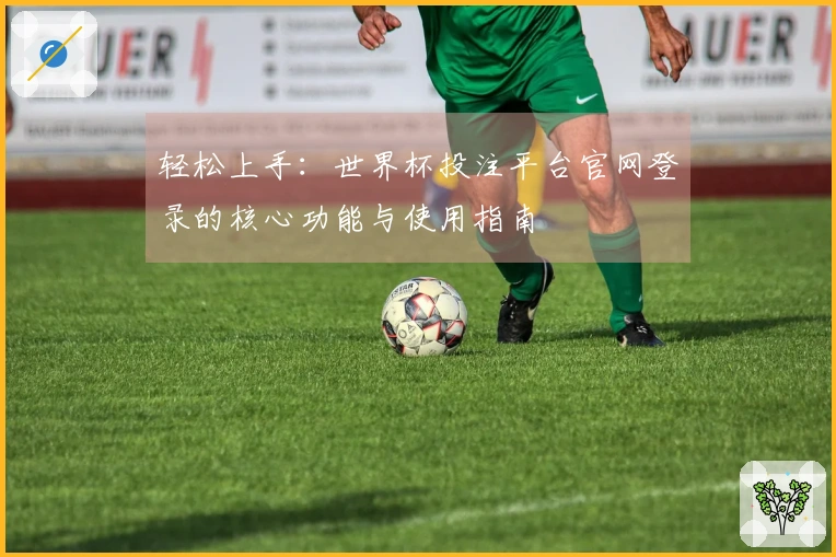 轻松上手：世界杯投注平台官网登录的核心功能与使用指南